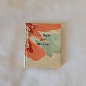 Vintage The Night After Christmas, By Robert Archer, Miniature Book, 1977